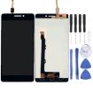 Lenovo A7000 OEM Black LCD Screen with Digitizer Assembly - 1