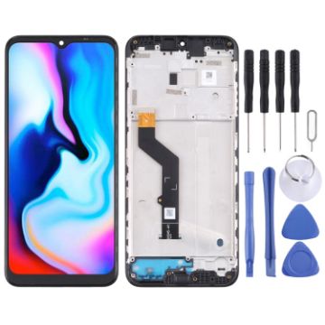 Lenovo K12 2019 LCD Screen Digitizer Assembly with Frame (Black) - 1