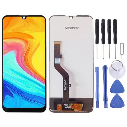 Lenovo A7 2019 L19111 OEM Screen & Digitizer Full Assembly Black - 1
