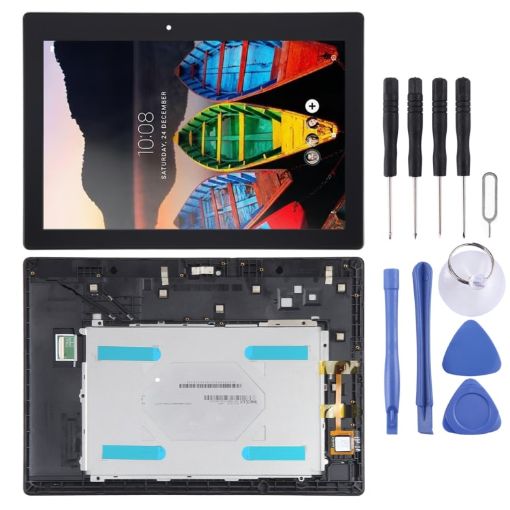 OEM Black LCD Screen & Digitizer for Lenovo TB3-X70L XA0Y/X70F/X70N - 1