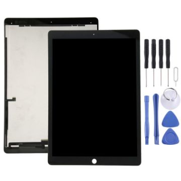 iPad Pro 12.9/A1584/A1652 LCD Display + Touch Panel (Black) - 1
