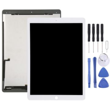 Original LCD Display & Touch Panel for iPad Pro 12.9, White - 1