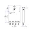 1 To 4 SMA Microstrip Power Splitter, 2000~6000MHz - 3