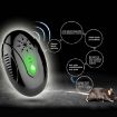 DC-9007 Ultrasonic Mosquito Repellent, EU Plug, Black - 9