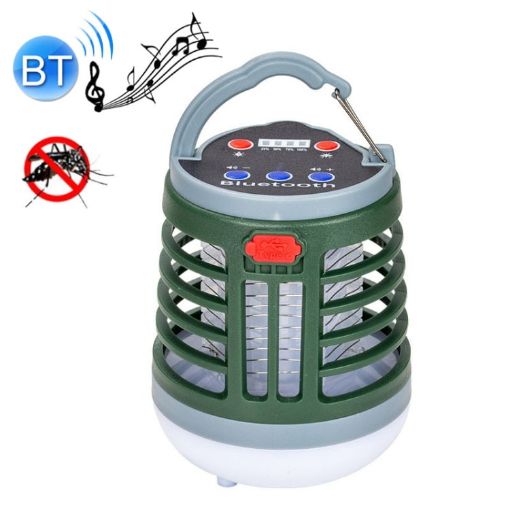 W881 Green Bluetooth Audio USB Charging Mosquito Trap - 1