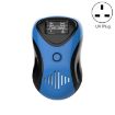 Energy-Saving Ultrasonic Mouse & Insect Repeller, UK Plug - Blue Black - 1