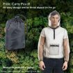Insect-proof Hooded Jacket, Breathable Mesh, Size L - 7