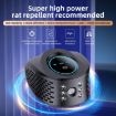 QSQ218 LED Ultrasonic Mouse Repellent EU Plug - Black - 4