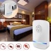 Ultrasonic Pest Repeller with Light, 110-220V for Mosquito & Rat Control - 1