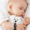 Portable Ultrasonic Mosquito Repellent Bracelet - White Purple - 5
