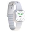 F9 White Mosquito Repellent Wristband with Clock for Outdoors - 1