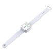 F9 White Mosquito Repellent Wristband with Clock for Outdoors - 2