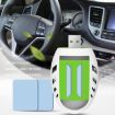 Portable USB Car Mosquito Repellent Killer Y321 - Yellow & Green - 2