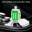 Portable USB Car Mosquito Repellent Killer Y321 - Yellow & Green - 5