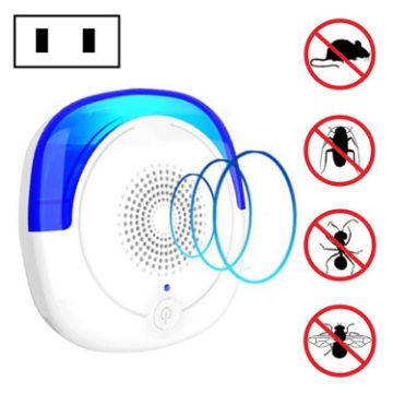 Ultrasonic Animal Repellent for Outdoors, US Plug - 1