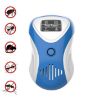 Energy-Saving Ultrasonic Mouse & Insect Repeller, UK Plug, Blue White - 2