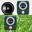 Ultrasonic Electronic Rodent & Animal Repeller - Outdoor (Green) - 5