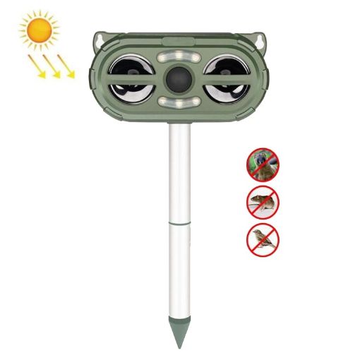 Solar Ultrasonic Mouse & Animal Repeller Outdoor Device - 1