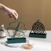 Portable Wrought Iron Mosquito Coil Holder & Burner (Black) - 4