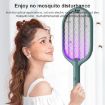 Dual-Use Smart Home Mosquito Killer & Fly Swatter (Beige) - 7