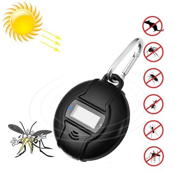 Q3 Portable Solar Ultrasonic Mosquito Repellent with Compass - 1
