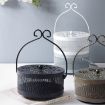 Portable Fireproof Mosquito Coil Box with Lid - Black - 2