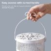 Portable Fireproof Mosquito Coil Box with Lid - Black - 4