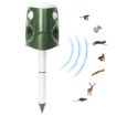 SJZ026 Ultrasonic Solar Outdoor 360 Animal Repellent - 1