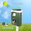 SJZ026 Ultrasonic Solar Outdoor 360 Animal Repellent - 7