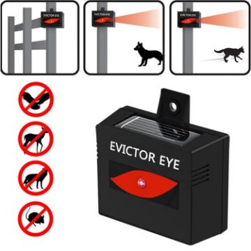 Solar Repeller 2-Pack Wild Hawkeye Animal Repeller for Ranch/Farm - 1