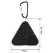 Portable Ultrasonic Mosquito Repeller for Camping (Black) - 2
