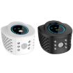 QSQ218 Ultrasonic Mouse Repellent LED Indoor US Plug (White) - 2