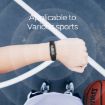 Q2 Ultrasonic Mosquito Repellent Bracelet, 3 Modes & Time Display, White - 6