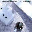 White Ultrasonic Portable Electronic Mosquito Repellent Bracelet Watch - 3
