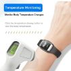 M20 Pink Ultrasonic Mosquito Repellent Wristband with Clock & Temp Test - 7
