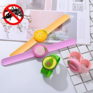 Outdoor Portable Cartoon Mosquito Repellent Bracelet, Fruits Style - 1