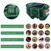 Outdoor Solar Ultrasonic Infrared Sensor Animal Repeller (Dark Green) - 4