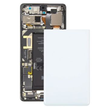 OEM White Battery Back Cover for Google Pixel 7 Pro - 1
