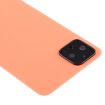 Pixel 4 Orange Battery & Camera Lens Back Cover - 4