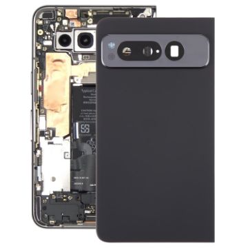 Google Pixel Fold Battery Back Cover & Camera Lens (Black) - 1