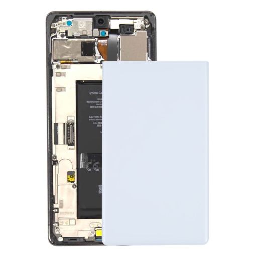 Original White Battery Back Cover for Google Pixel 7 Pro - 1