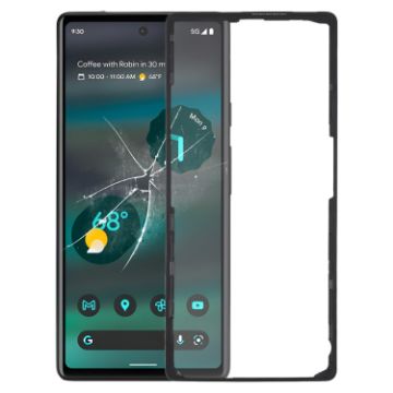 LCD Screen Bezel Frame for Google Pixel 6A Front - 1