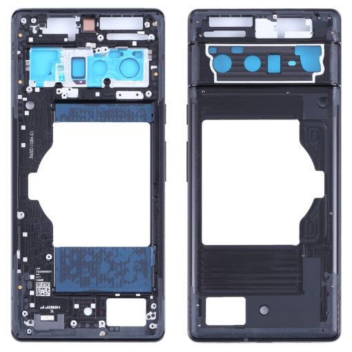 Google Pixel 6 Pro Black Original Middle Frame Bezel Plate - 1
