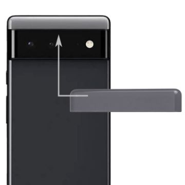 Black Front Upper Top Back Cover for Google Pixel 6 Pro - 1