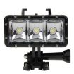 Waterproof Video Light w/ Base Mount for GoPro, Insta360 & DJI Cameras - 2