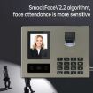 FA03 Face Recognition Fingerprint Attendance Machine UK Plug - 8