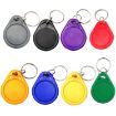 10PCS Green M1 Compatible Fudan RFID 13.56MHz Keyfob Tags - 2