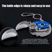 Mini Folding Pocket Knife - Portable Survival Tool (Silver) - 3