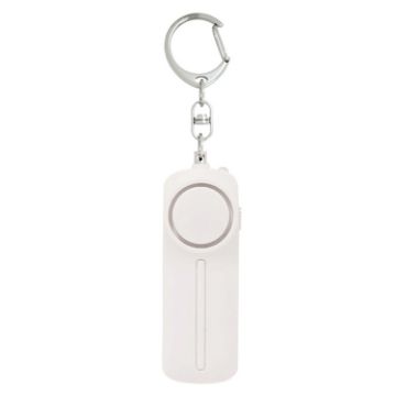 AF-9400 130dB White Personal Alarm Keychain - Women's Self-Defense - 1
