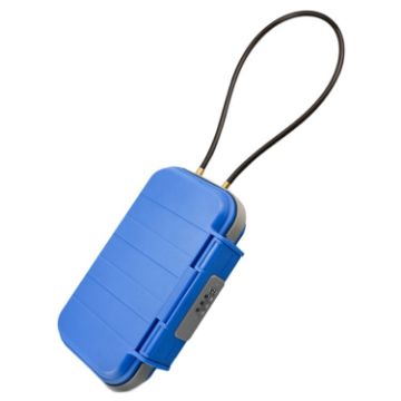 Waterproof Beach Password Safe for Phone & Keys - Blue - 1